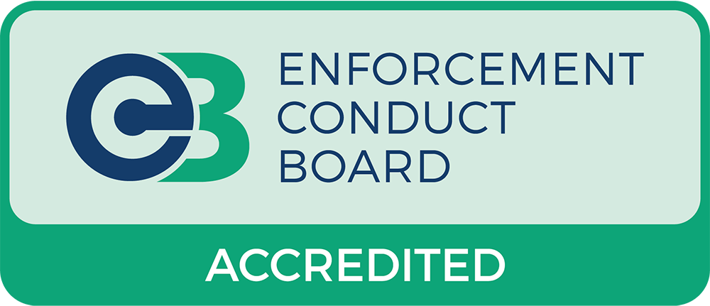 Enforcement Conduct Board Accredited